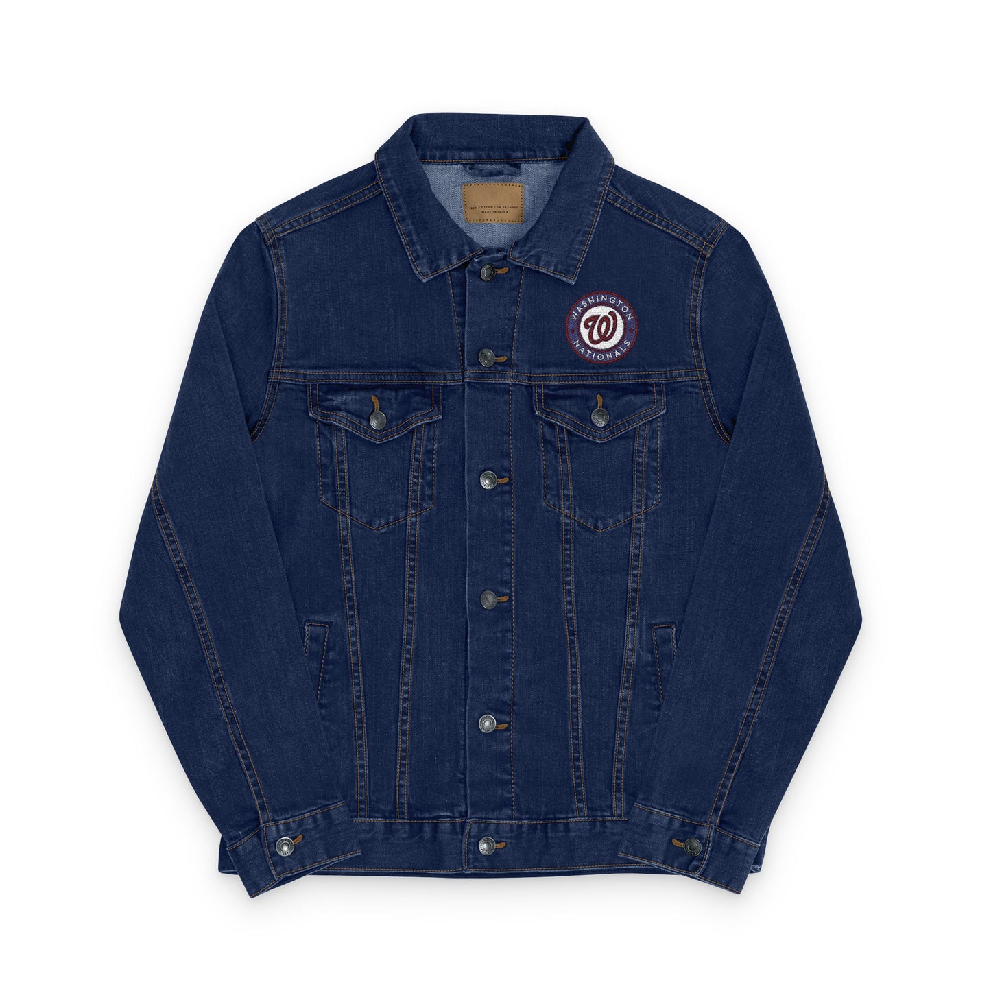 Washington Nationals Embroidered Denim Jacket