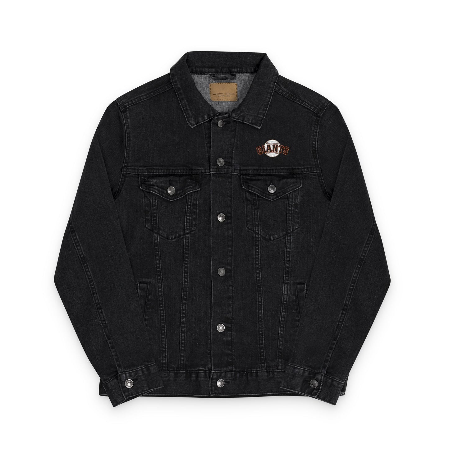 San Francisco Giants Embroidered Denim Jacket