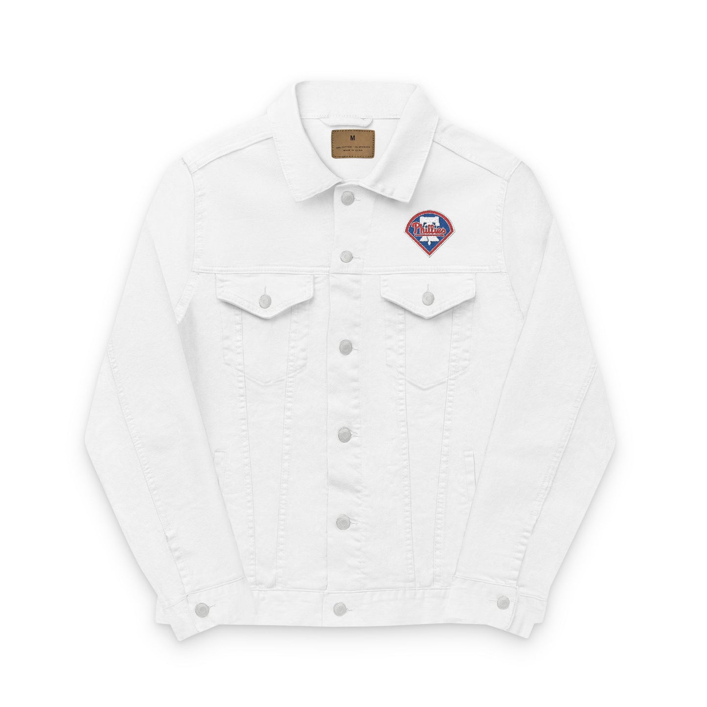 Philadelphia Phillies Embroidered Denim Jacket