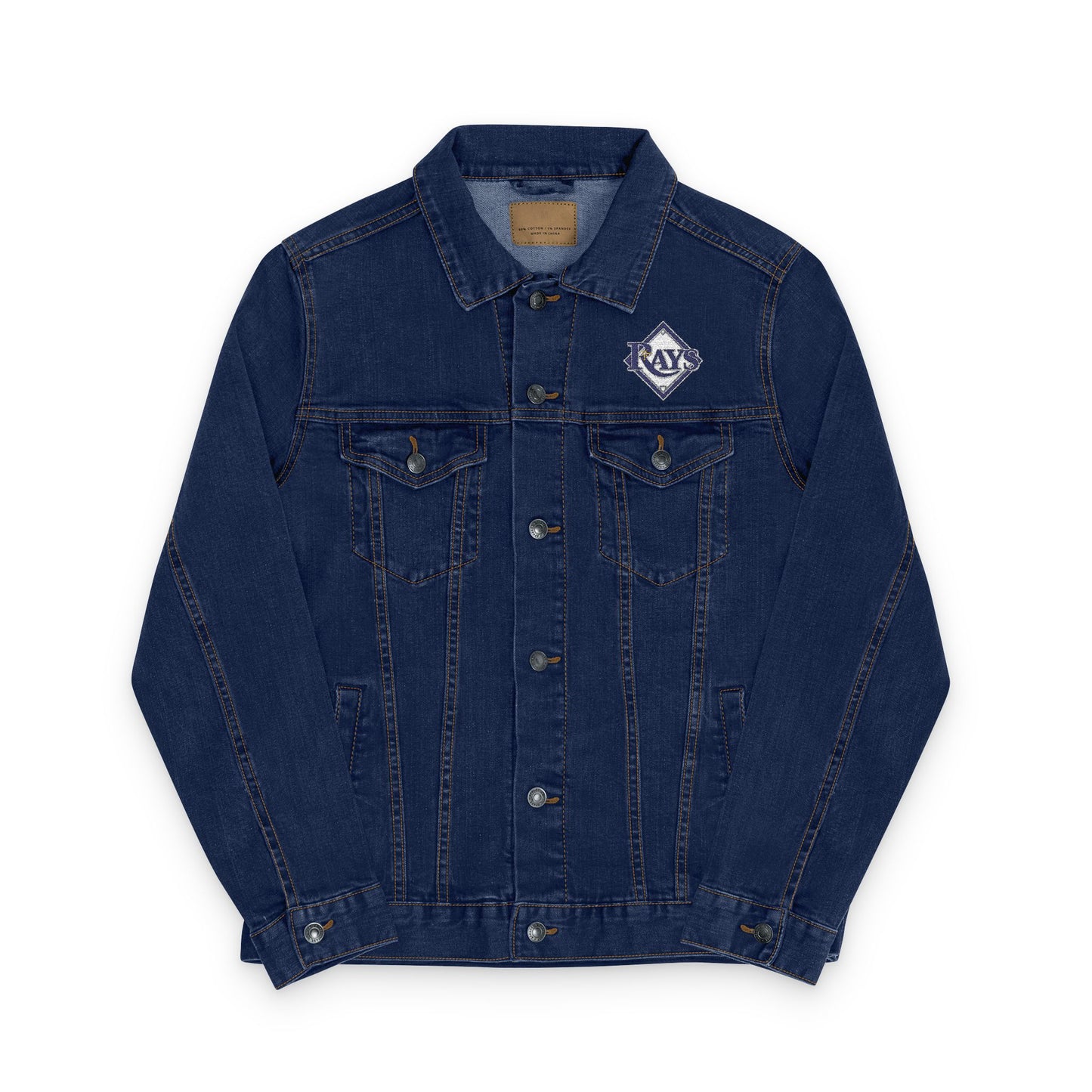 Tampa Bay Rays Embroidered Denim Jacket