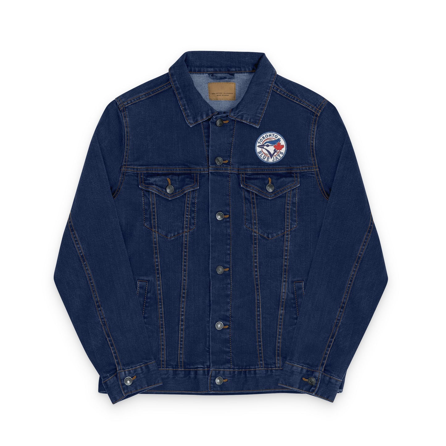 Toronto Blue Jays Embroidered Denim Jacket