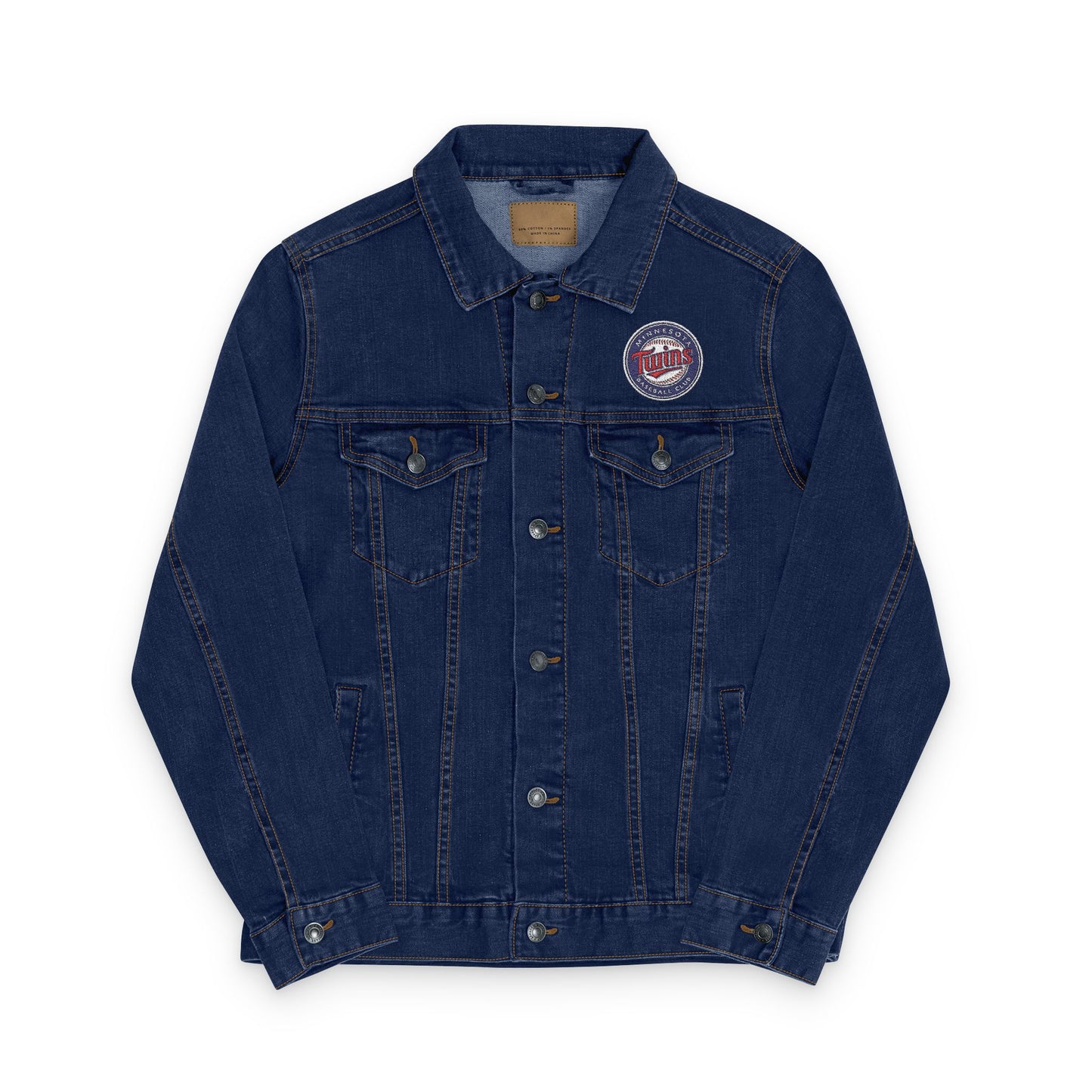Minnesota Twins Embroidered Denim Jacket