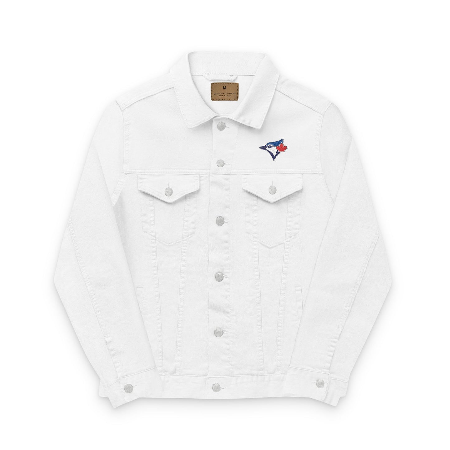 Toronto Blue Jays Bird Embroidered Denim Jacket