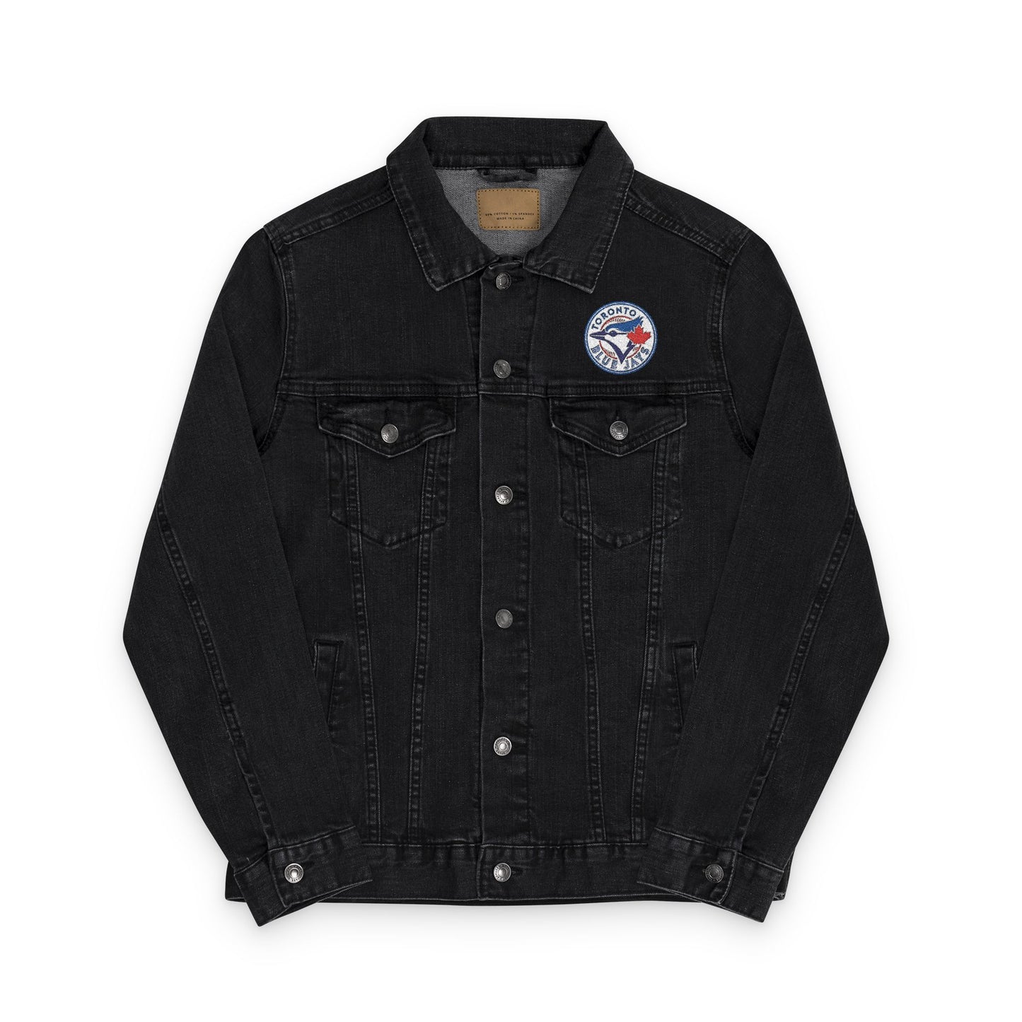 Toronto Blue Jays Embroidered Denim Jacket