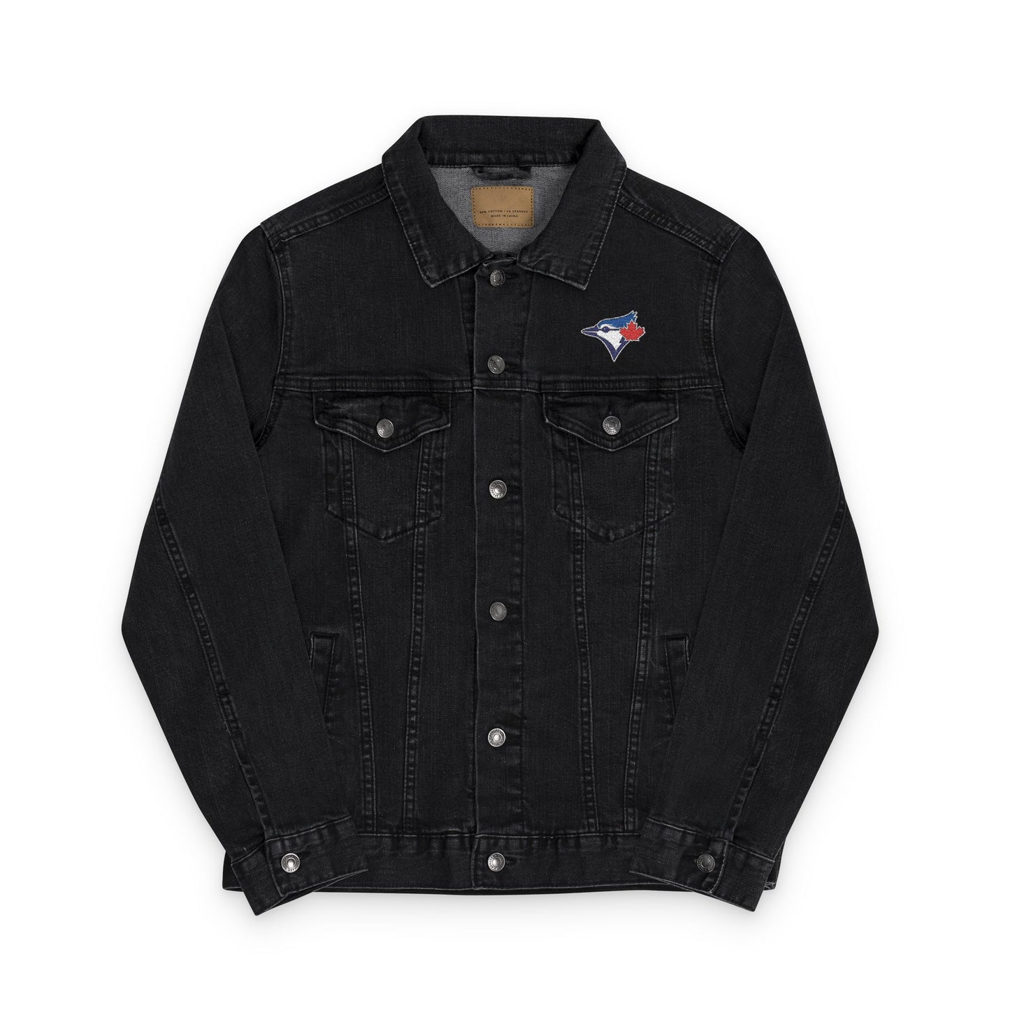 Toronto Blue Jays Bird Embroidered Denim Jacket