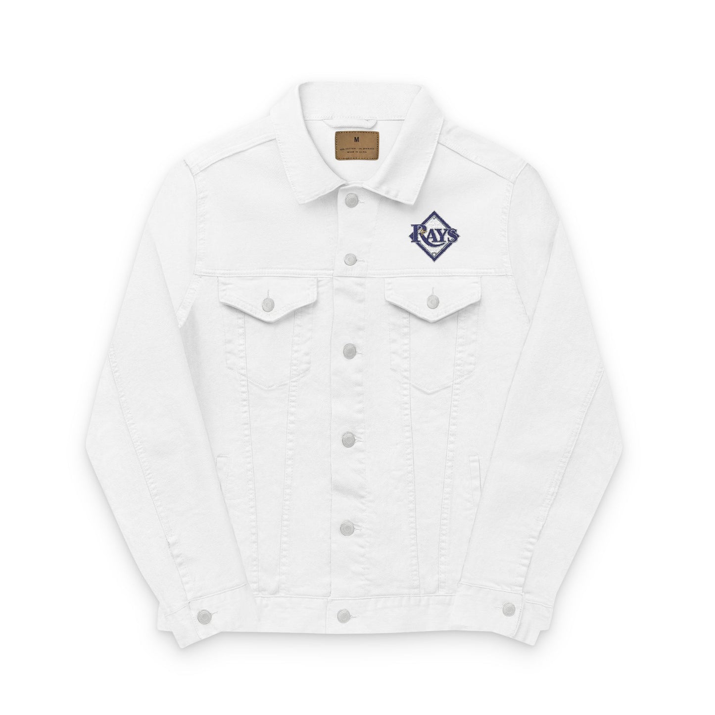 Tampa Bay Rays Embroidered Denim Jacket