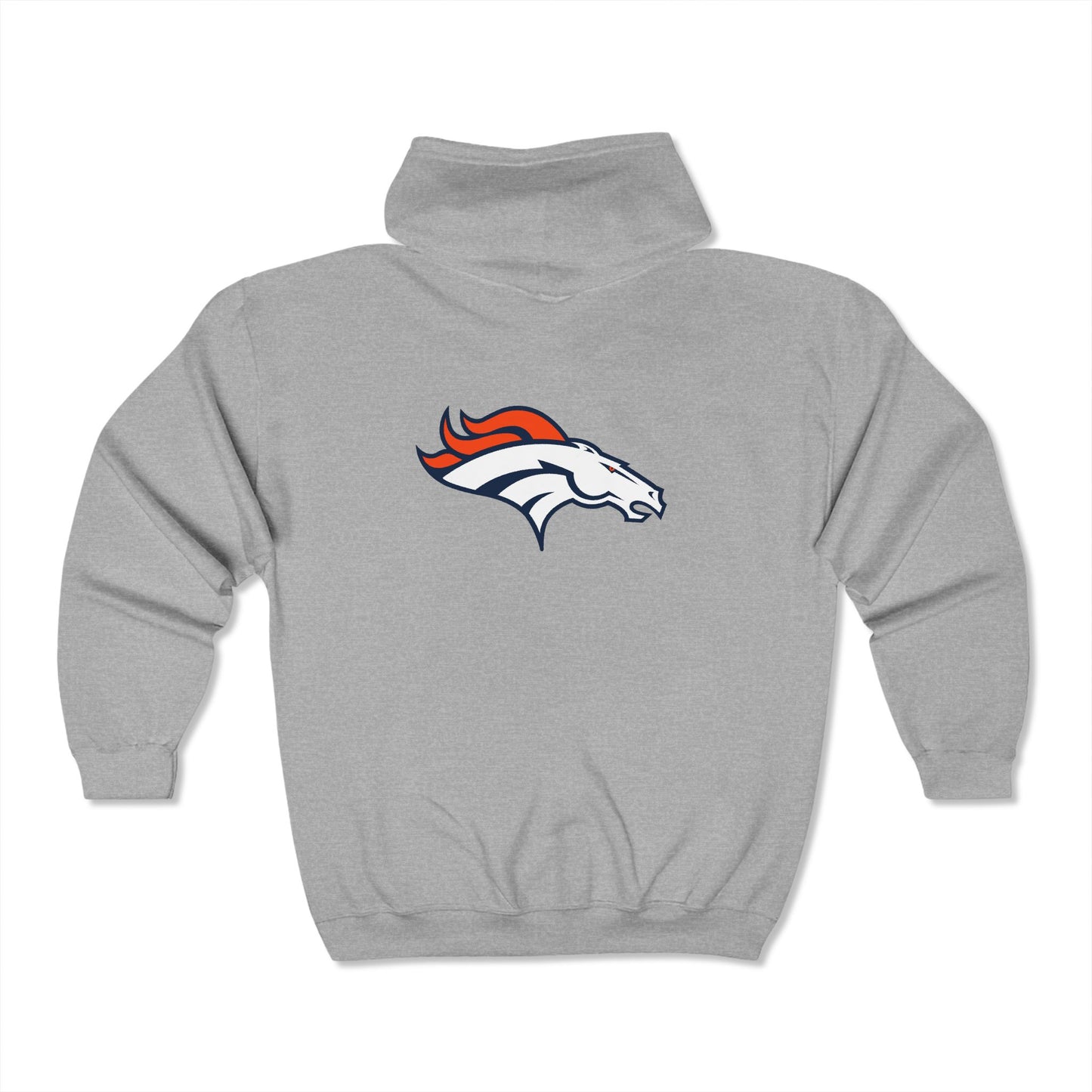 Denver Broncos Zip-Up Hoodie