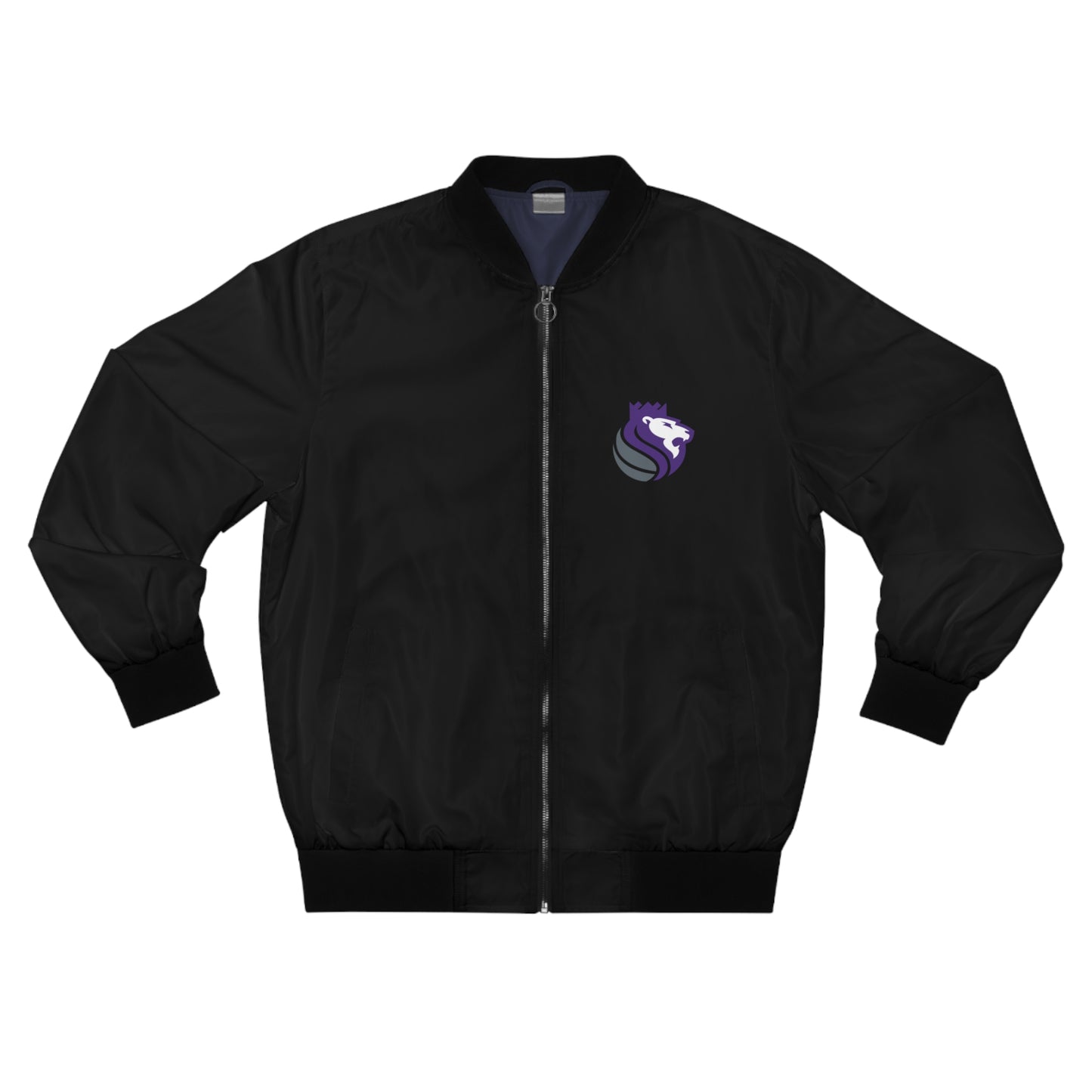 Sacramento Kings Lion Logo Men's Bomber Jacket
