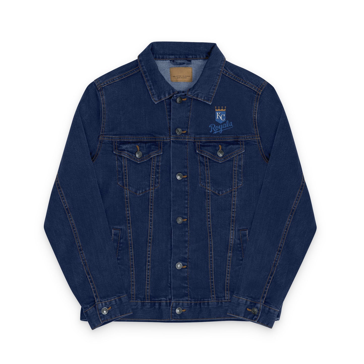 Kansas City Royals Embroidered Denim Jacket