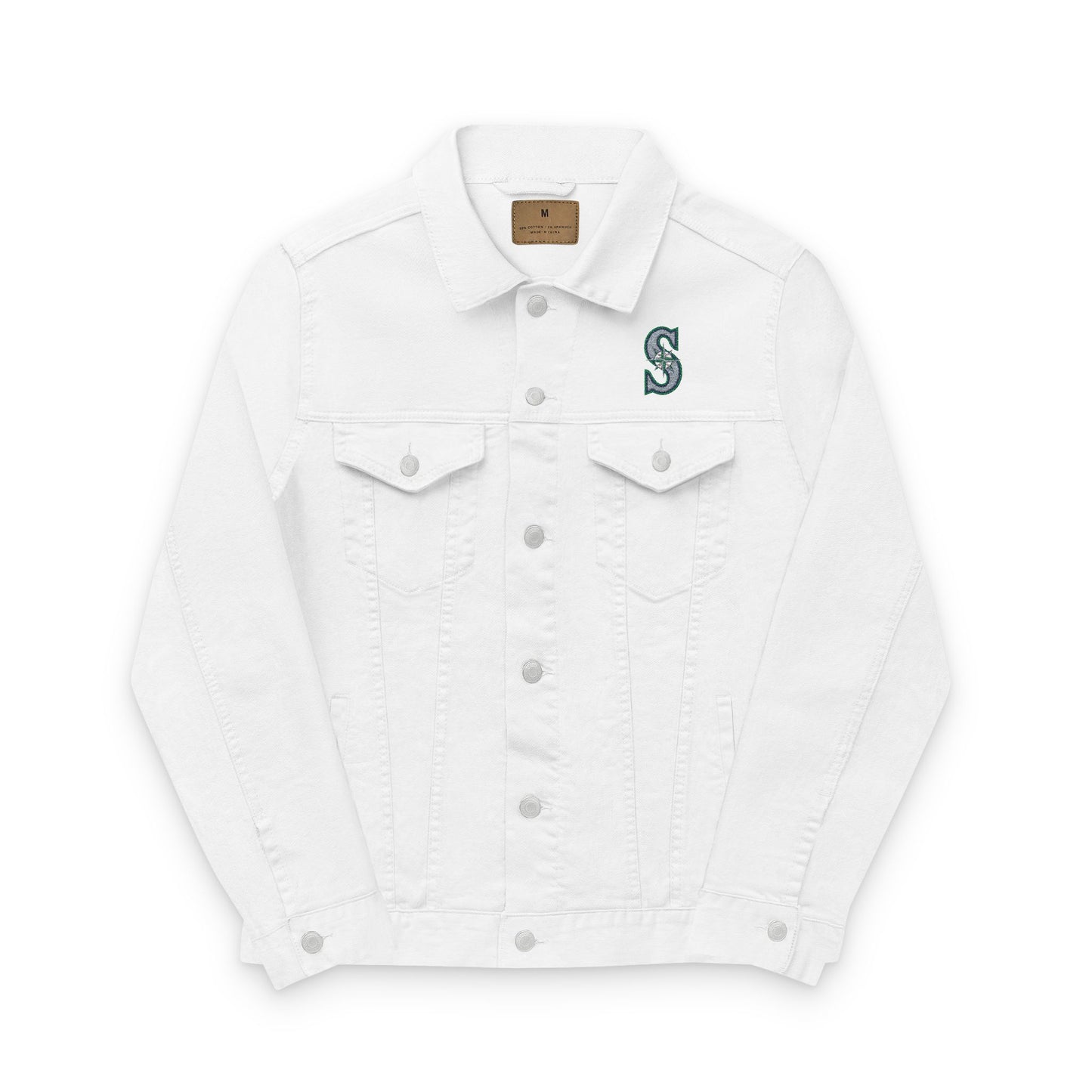 Seattle Mariners Embroidered Denim Jacket