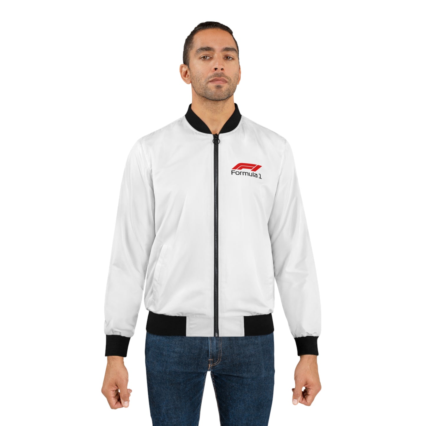 Mercedes AMG Petronas F1 Logo Men's Bomber Jacket