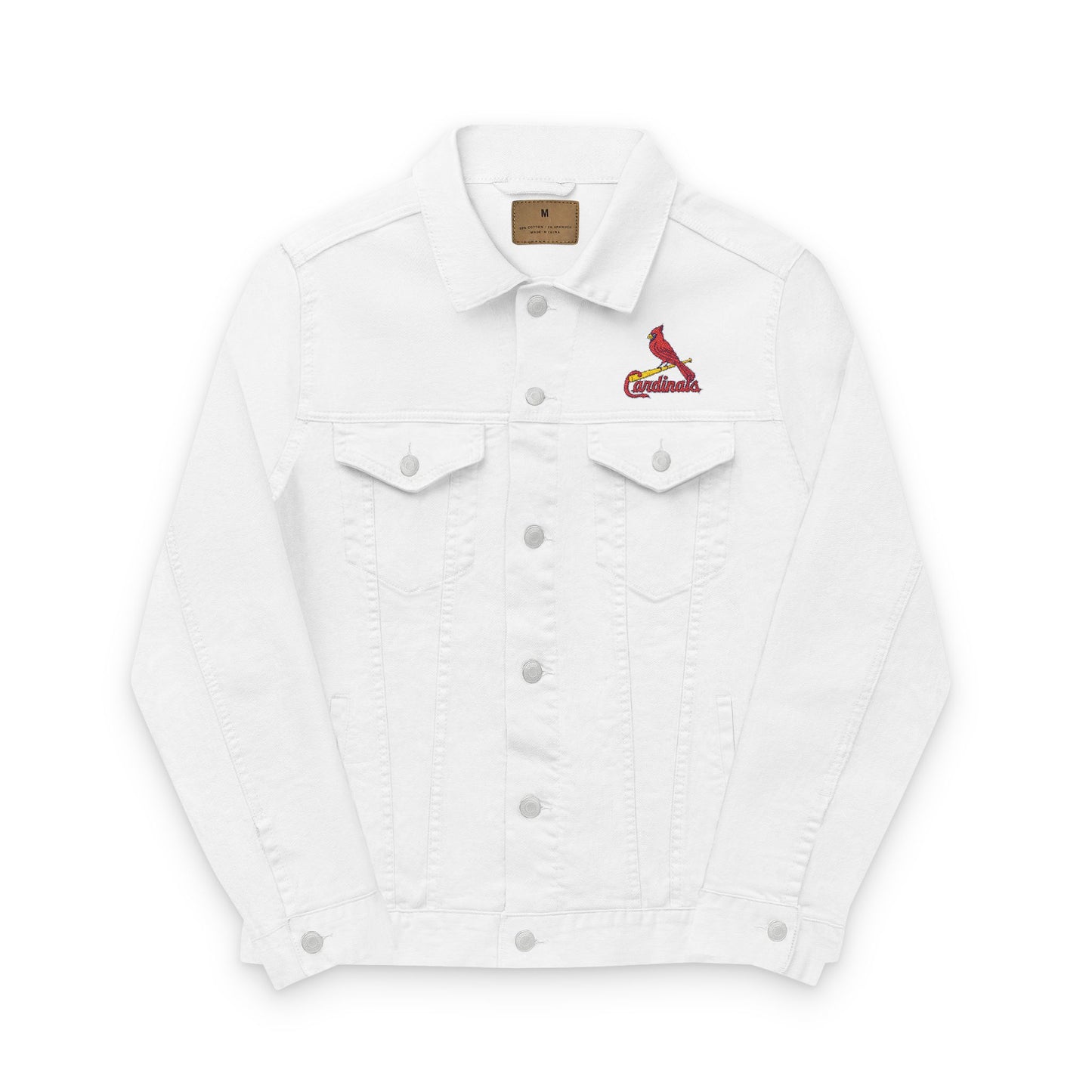 St. Louis Cardinals Embroidered Denim Jacket