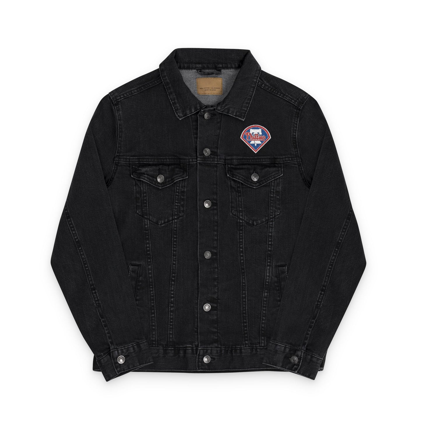 Philadelphia Phillies Embroidered Denim Jacket