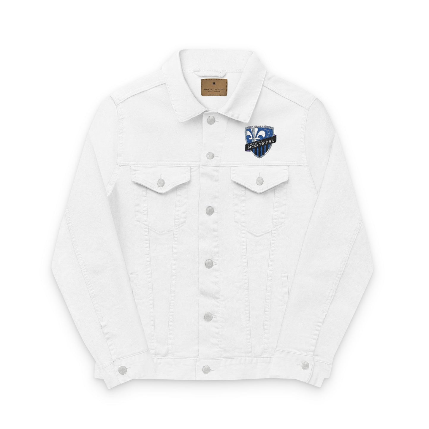 Montreal Impact Embroidered Denim Jacket