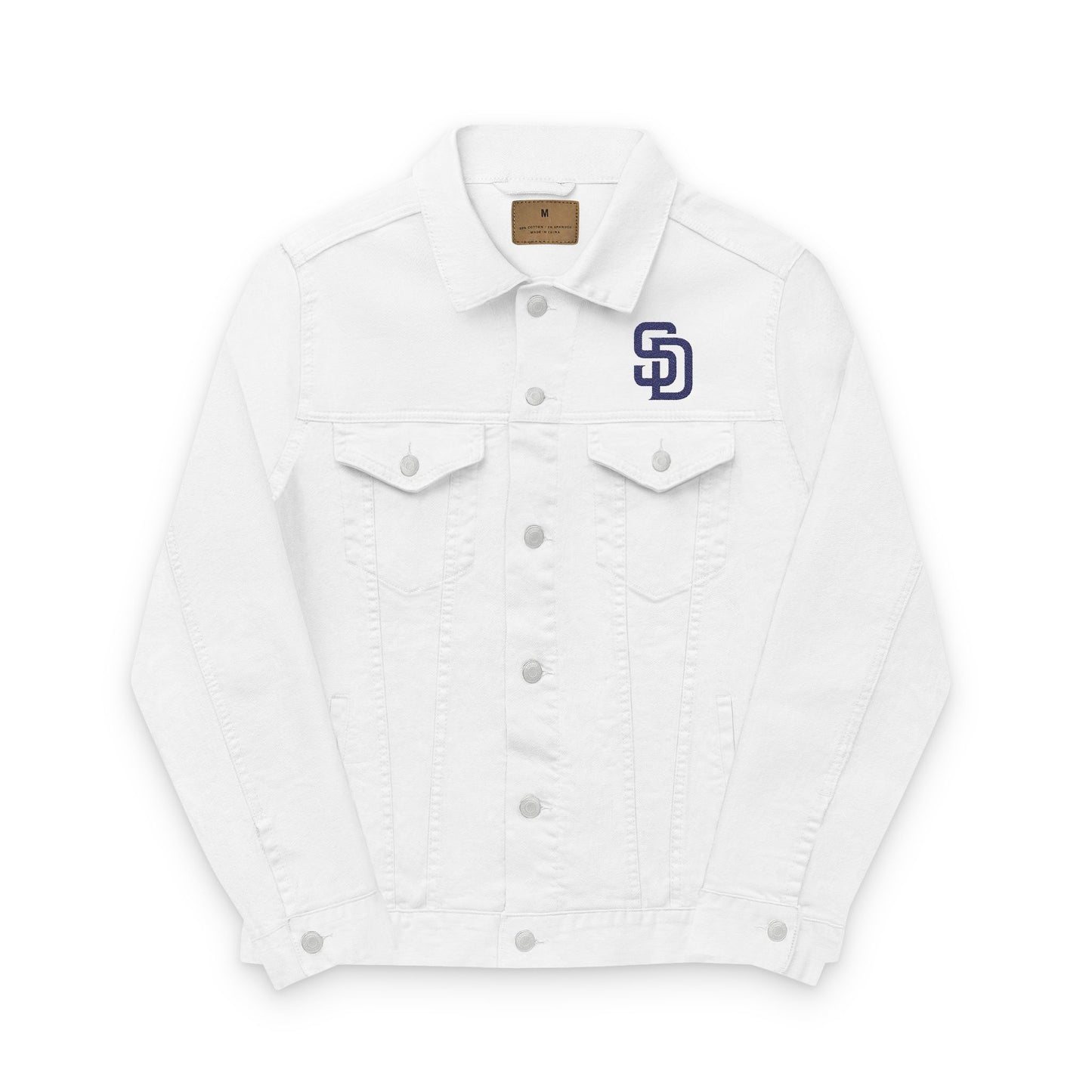 San Diego Padres Embroidered Denim Jacket