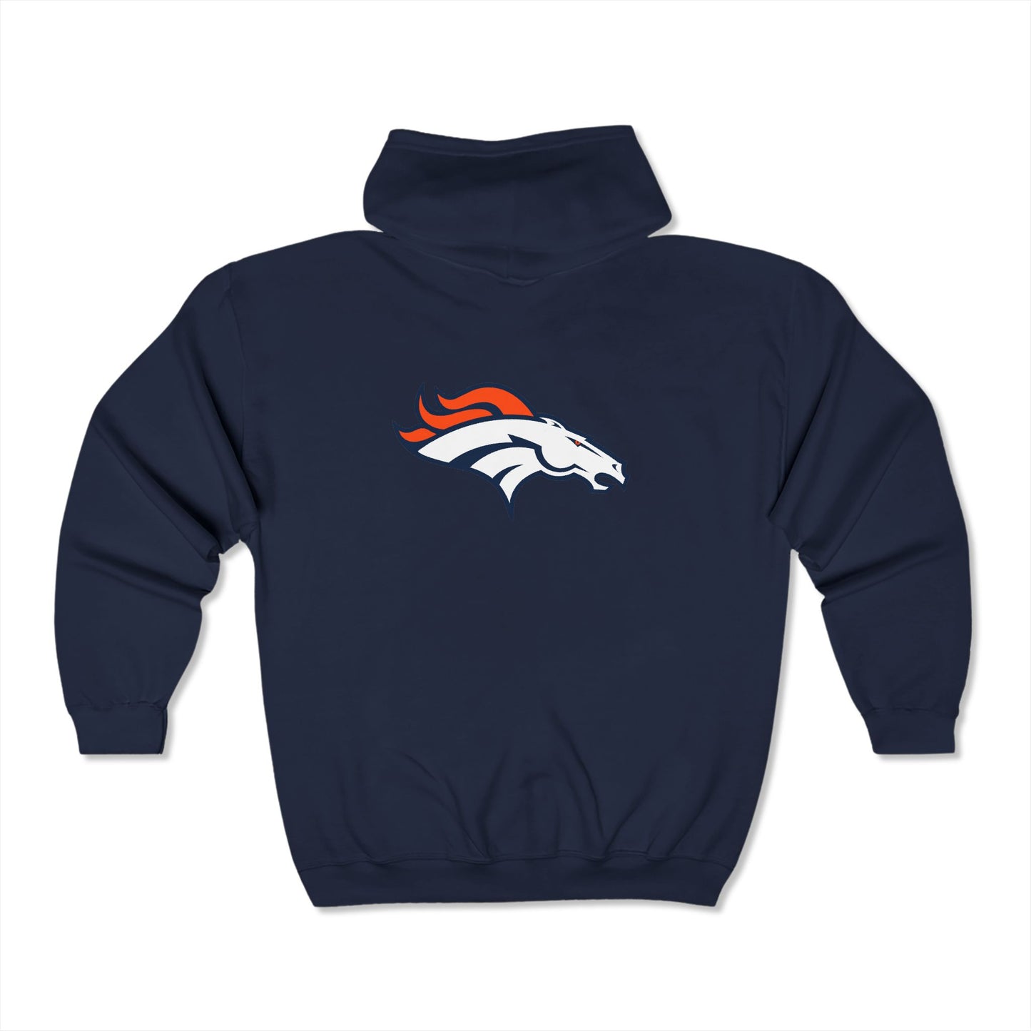 Denver Broncos Zip-Up Hoodie