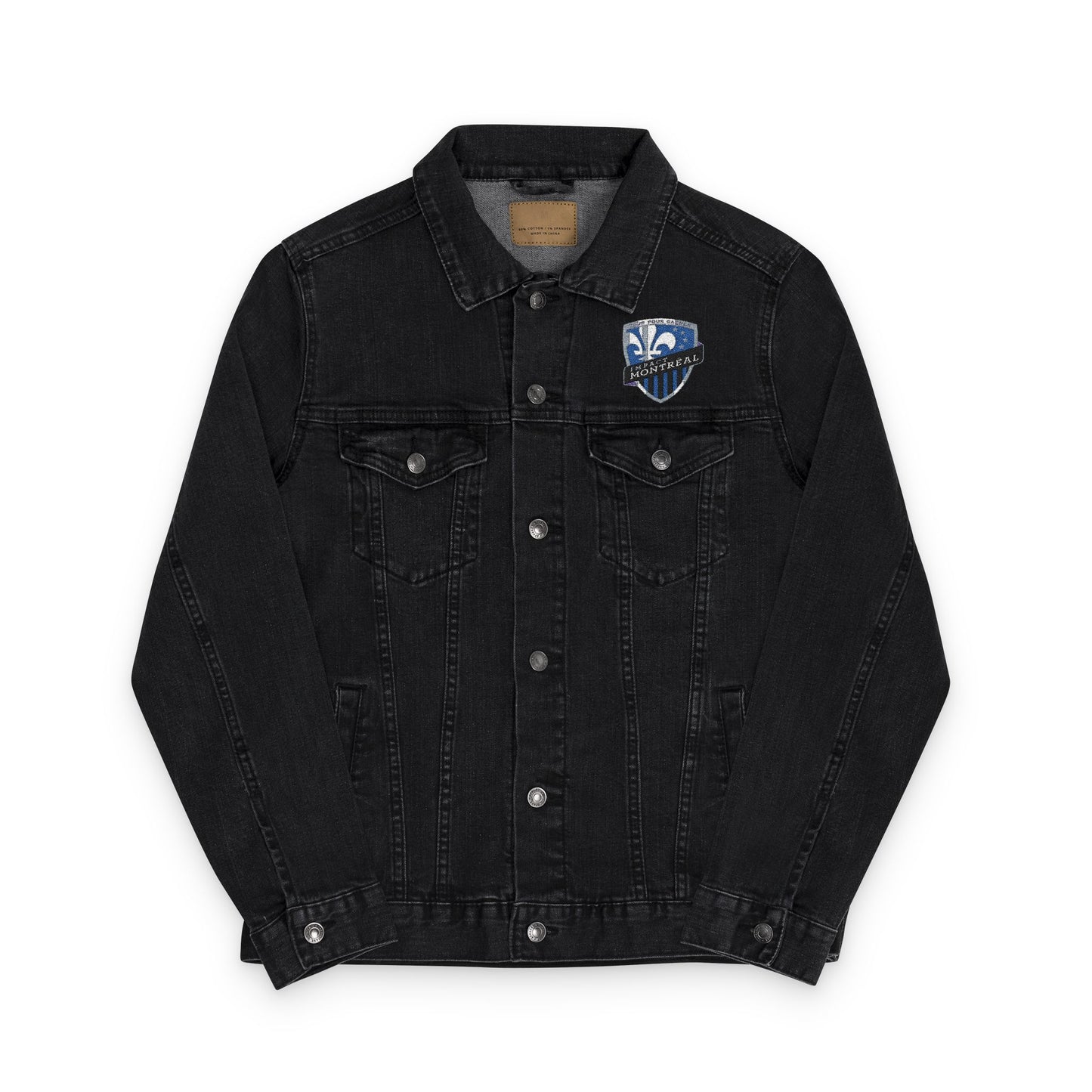 Montreal Impact Embroidered Denim Jacket