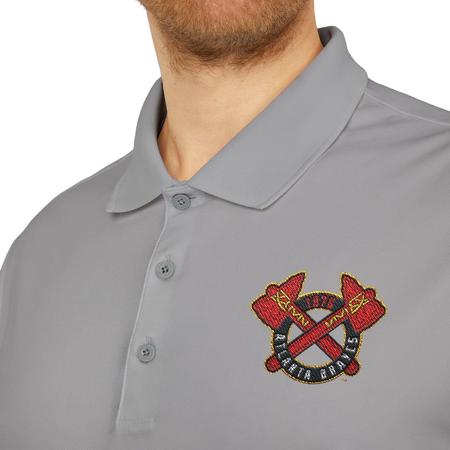 Atlanta Braves Adidas Performance Polo