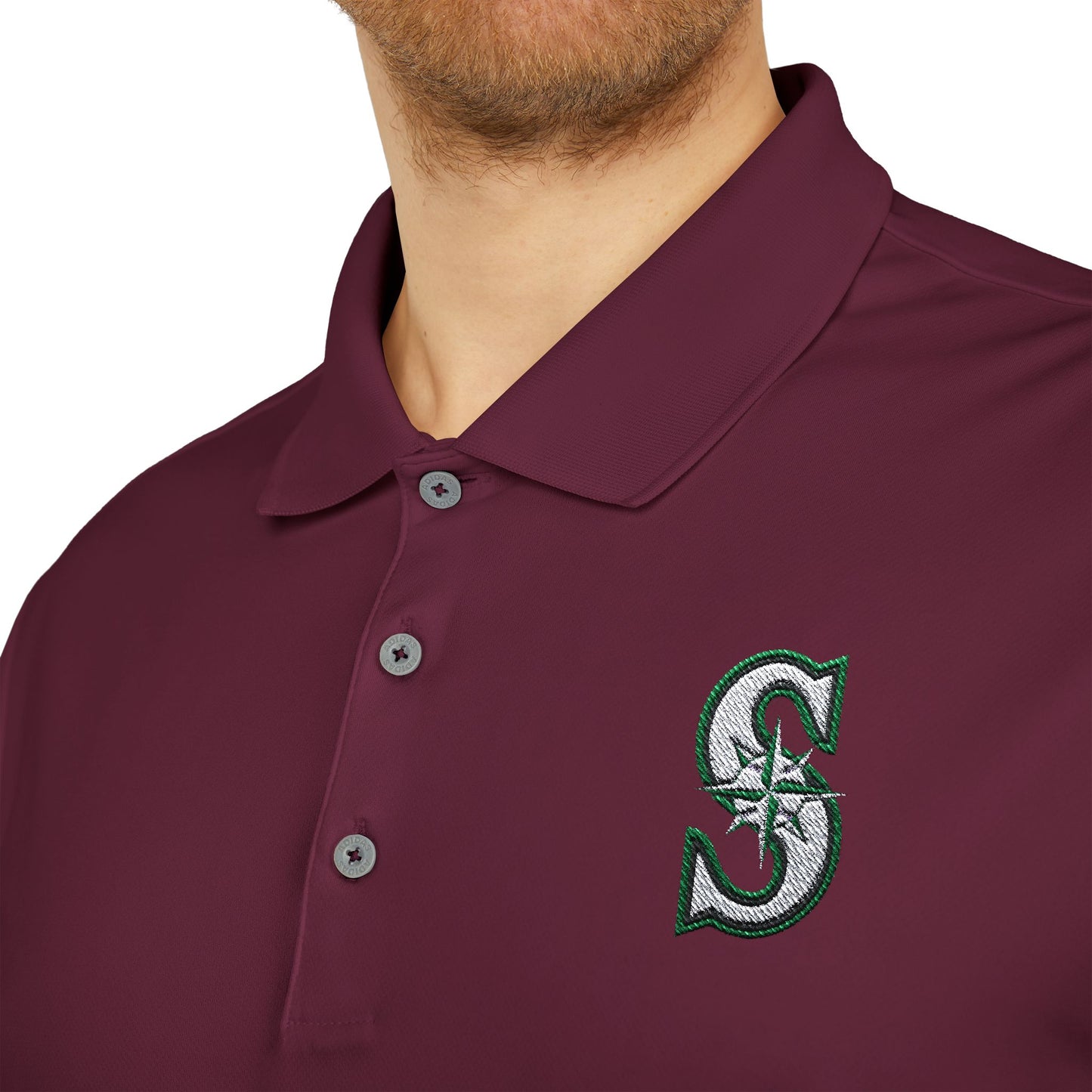 Seattle Mariners-S Adidas Performance Polo