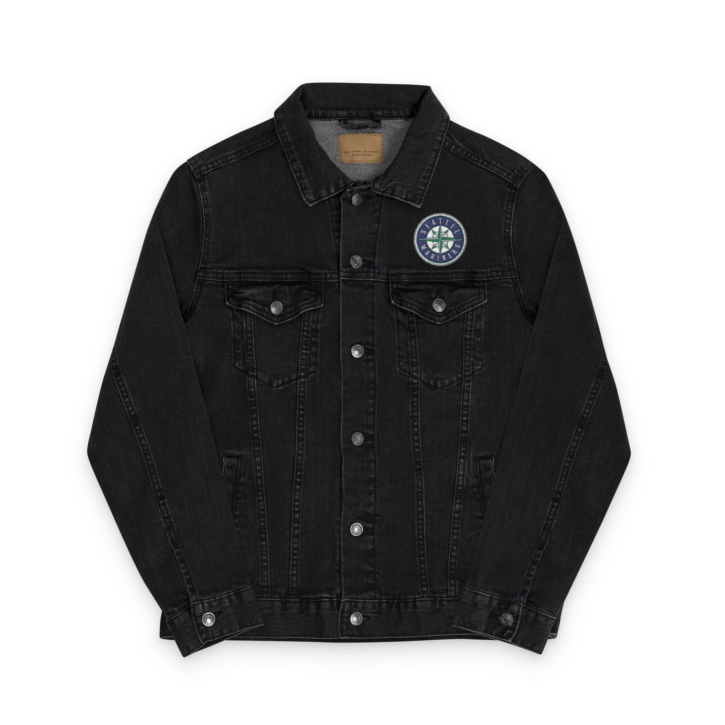 Seattle Mariners Embroidered Denim Jacket