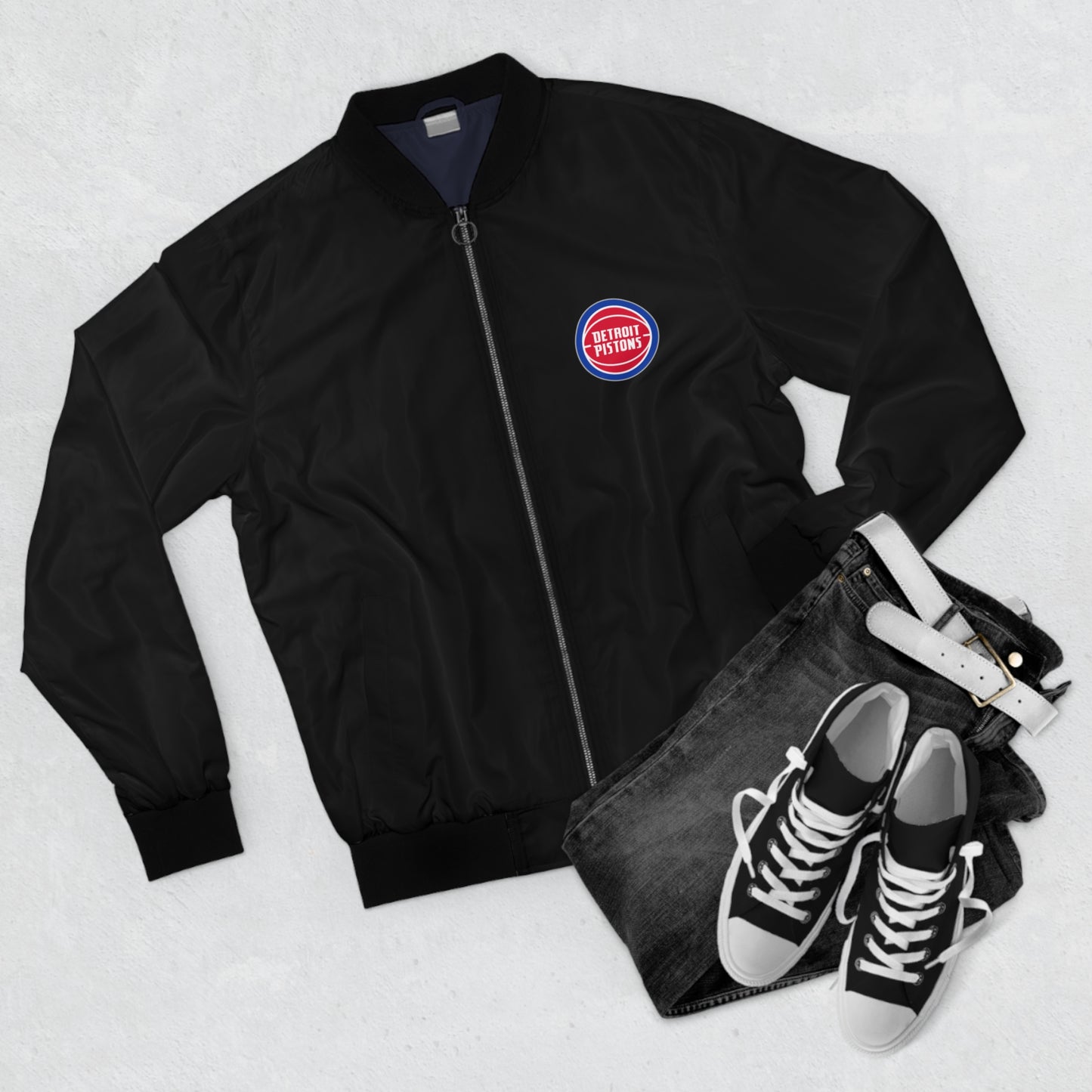 Detroit Pistons Men's Bomber Jacket