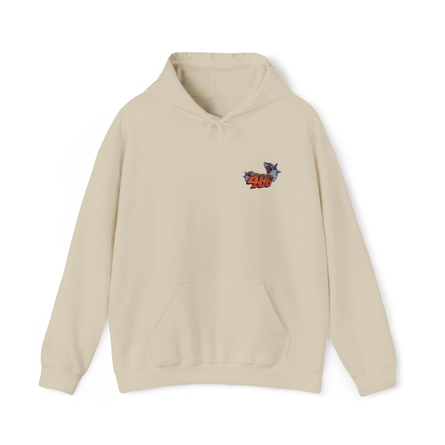 Drag Racing Embroidered Hoodie