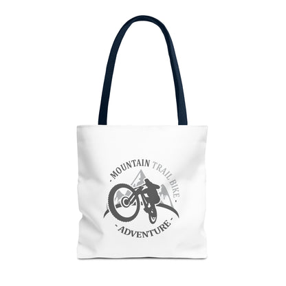 Mountain Bike Racing Tote Bag
