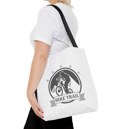 Bike Trail Logo Tote Bag