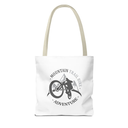 Mountain Bike Racing Tote Bag