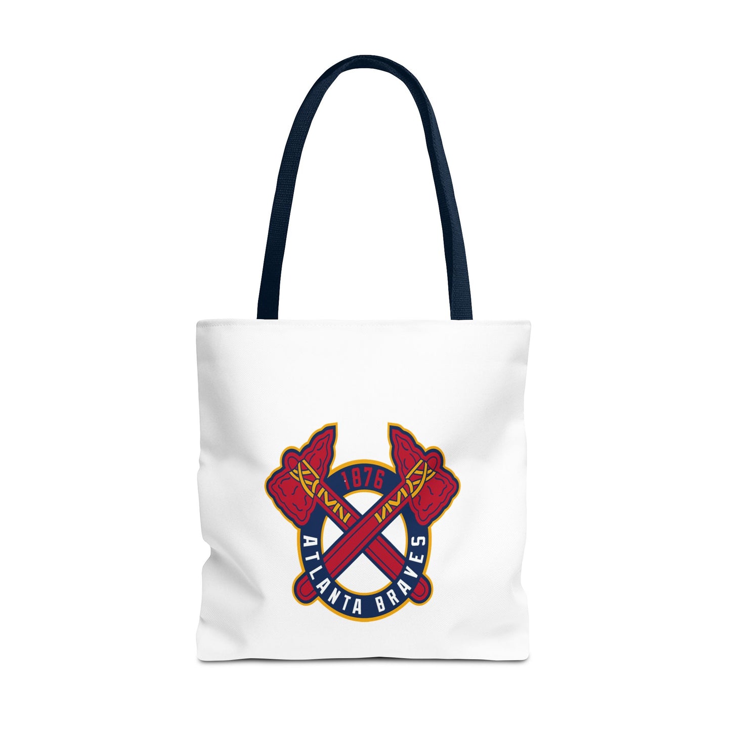 Atlanta Braves Logo Tote Bag