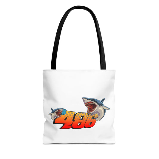 Drag Racing Logo Tote Bag