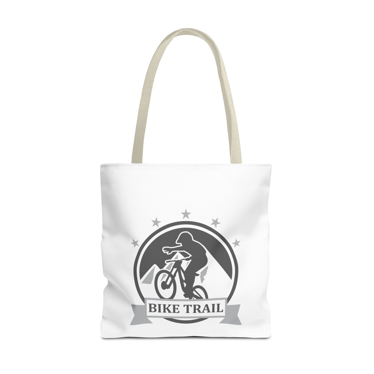 Bike Trail Logo Tote Bag