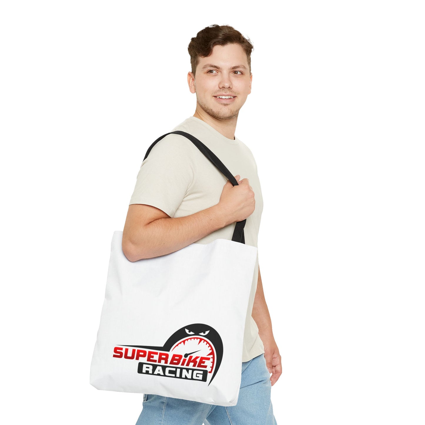 Superbike Racing Tote Bag