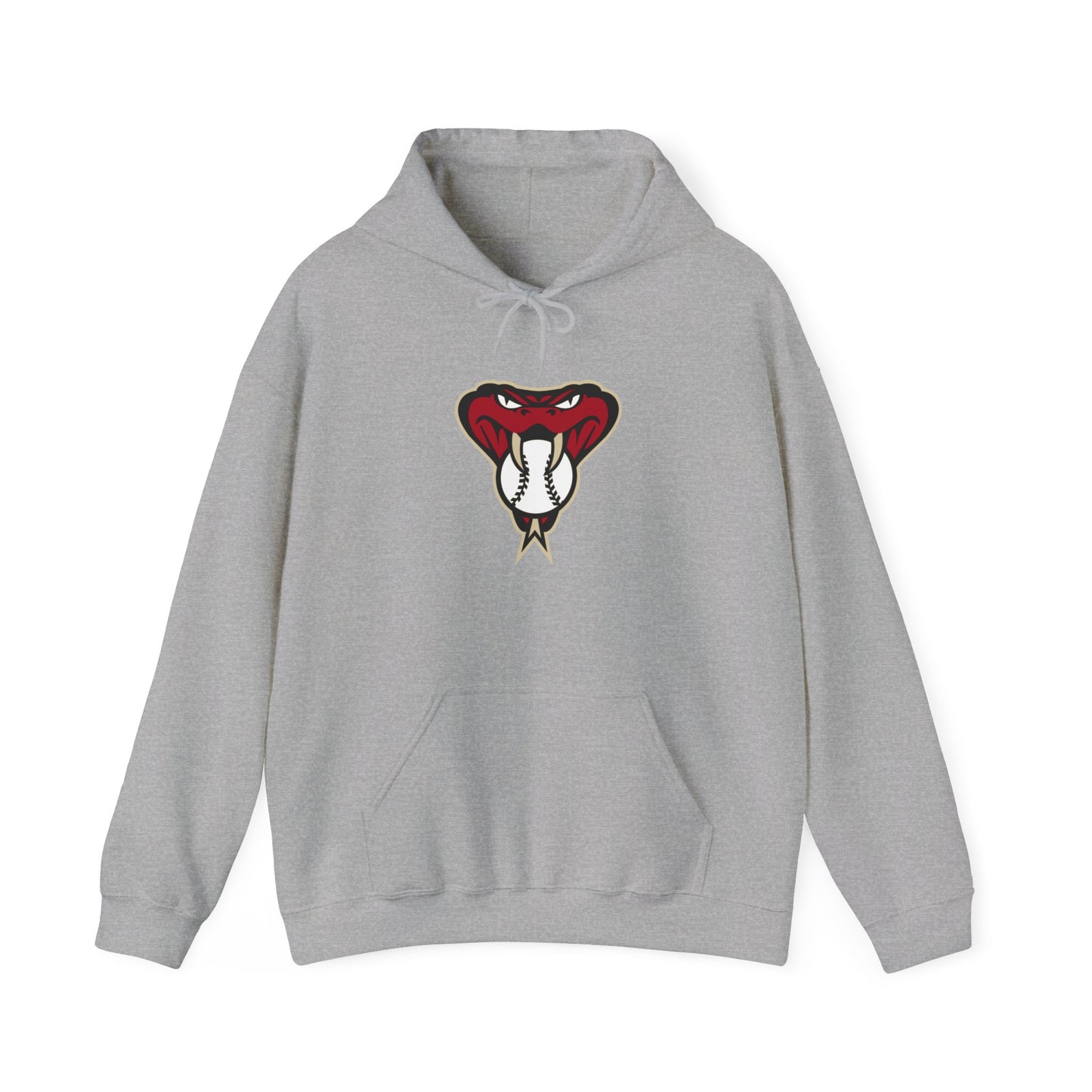 Arizona Diamond Backs Snake Pullover Hoodie