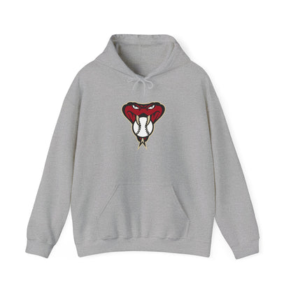 Arizona Diamond Backs Snake Pullover Hoodie