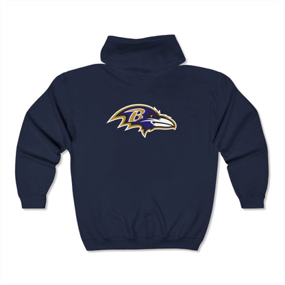 Baltimore Ravens Zip-Up Hoodie