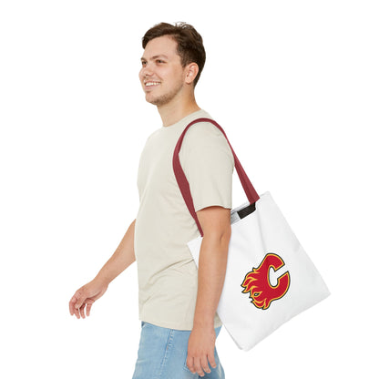 Calgary Flames Tote Bag