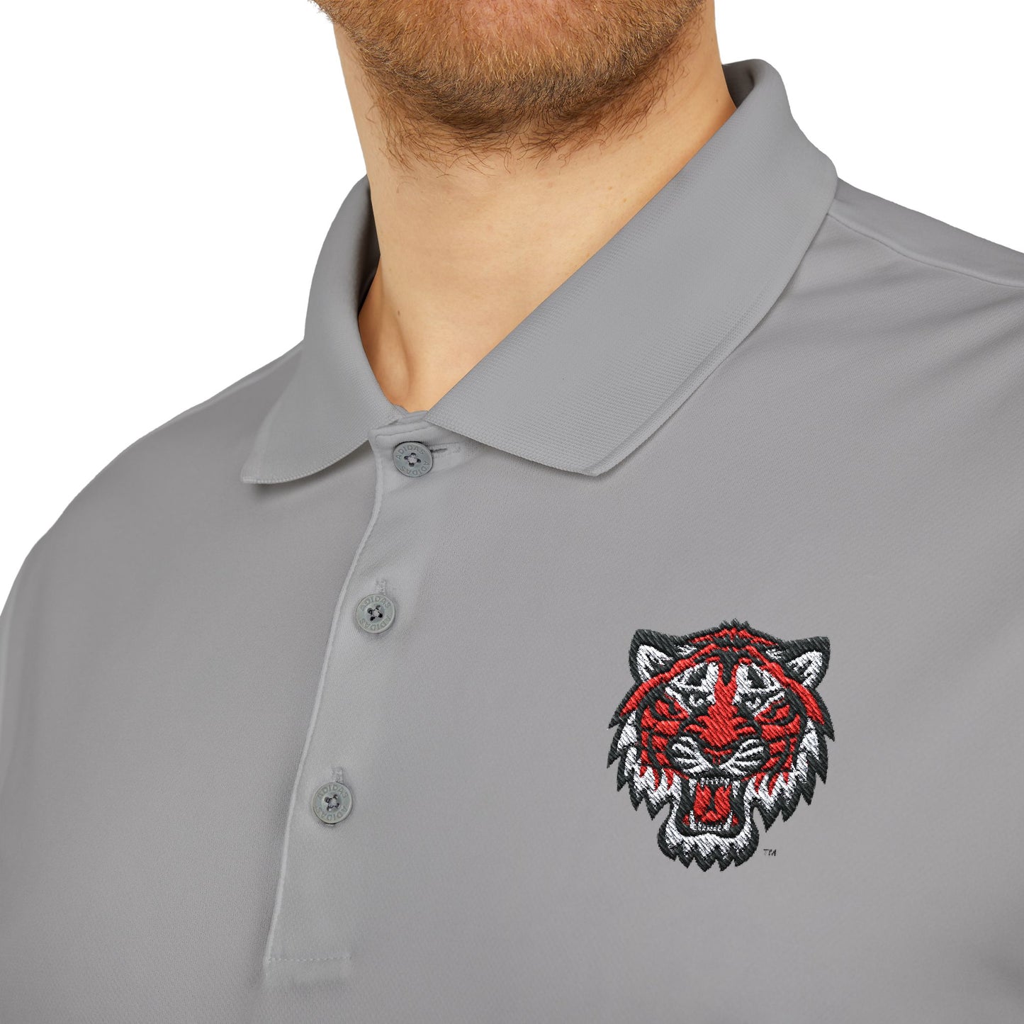 Detroit Tigers Tiger Adidas Performance Polo