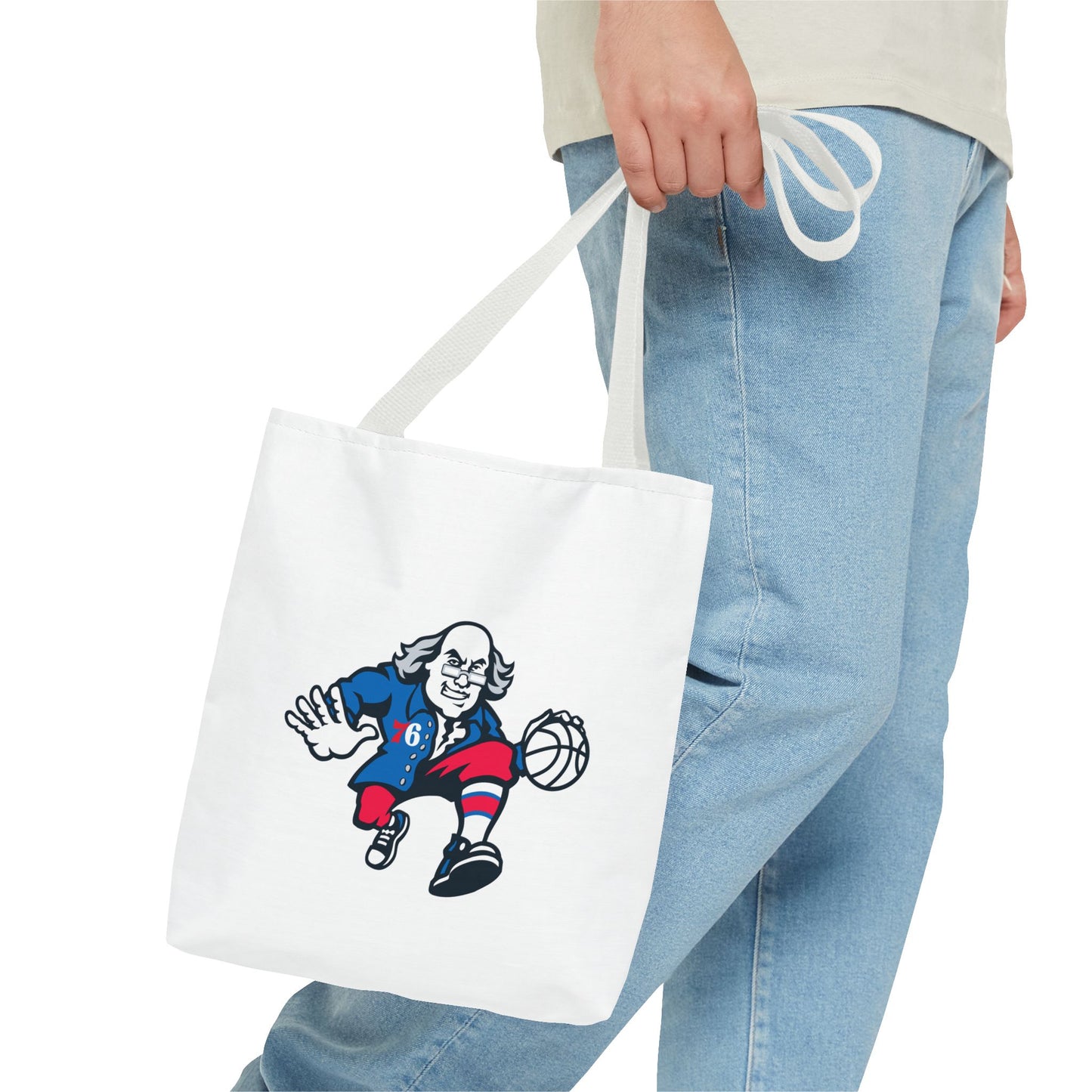 Philadelphia 76ers Ben Franklin Tote Bag