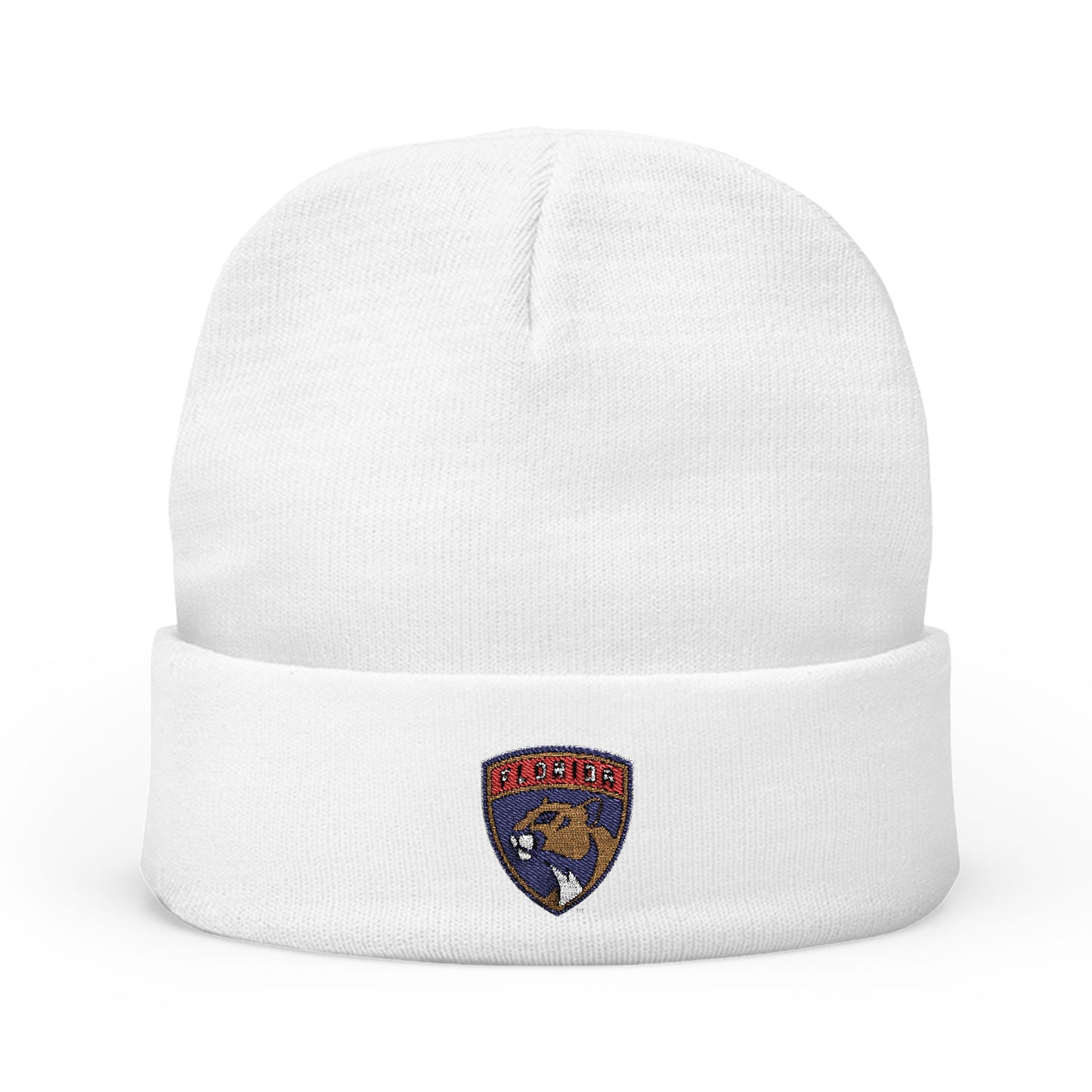 Embroidered Florida Panthers Knit Beanie