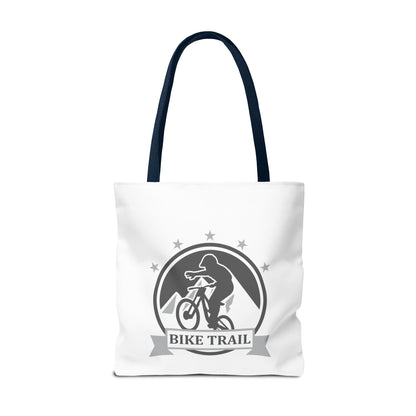 Bike Trail Logo Tote Bag