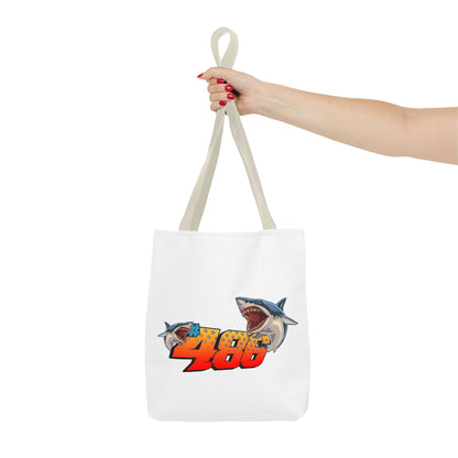 Drag Racing Logo Tote Bag