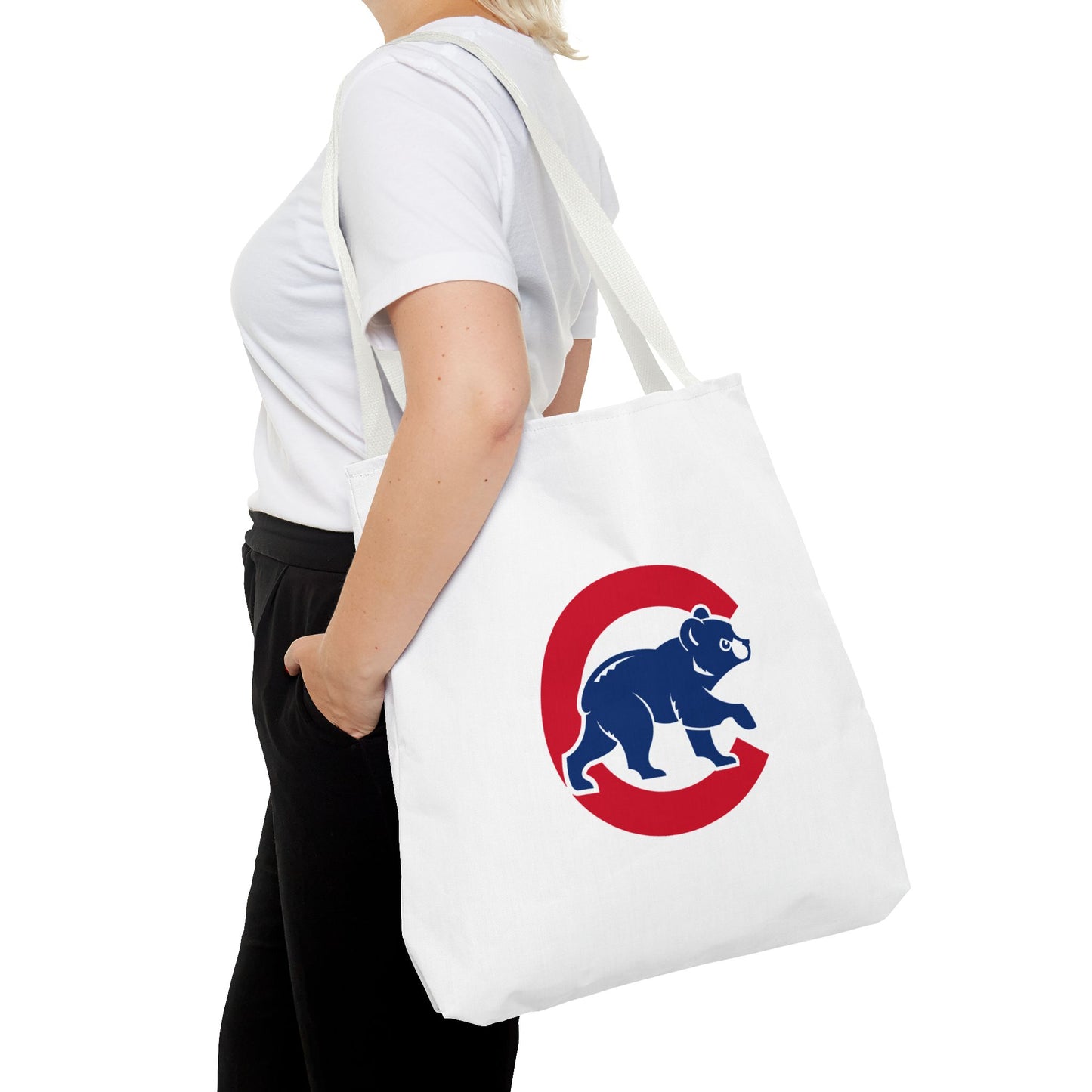Chicago Cubs Bear Tote Bag