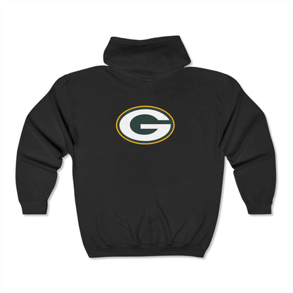 Green Bay Packers Zip-Up Hoodie