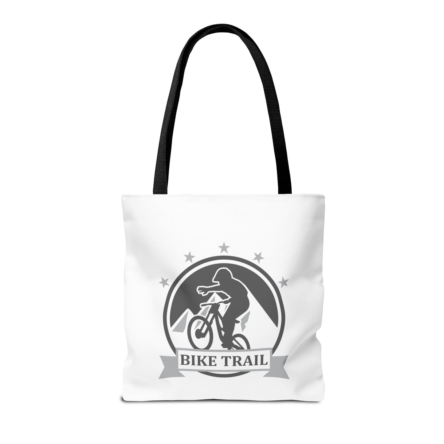 Bike Trail Logo Tote Bag