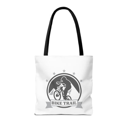 Bike Trail Logo Tote Bag