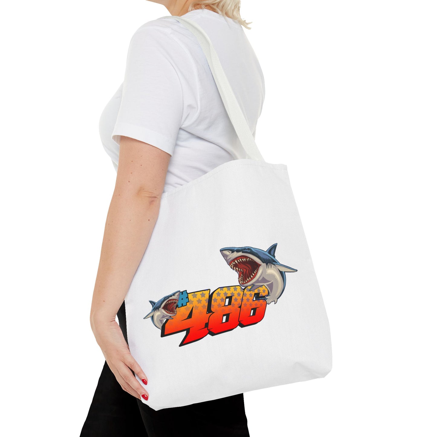 Drag Racing Logo Tote Bag