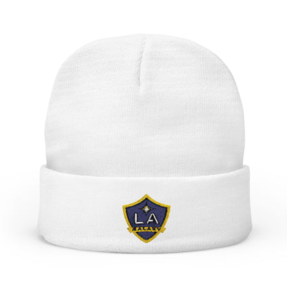 Embroidered LA Galaxy Knit Beanie
