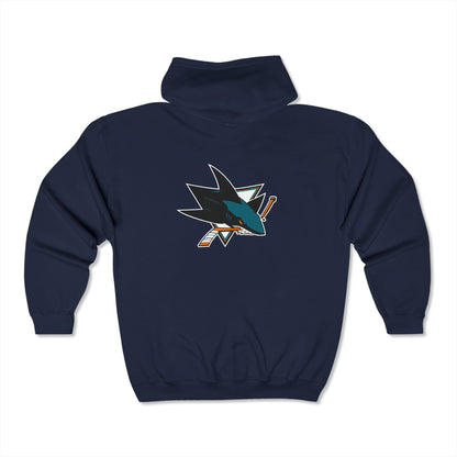 San Jose Sharks Zip-Up Hoodie