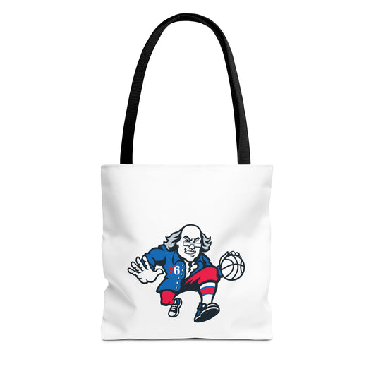 Philadelphia 76ers Ben Franklin Tote Bag